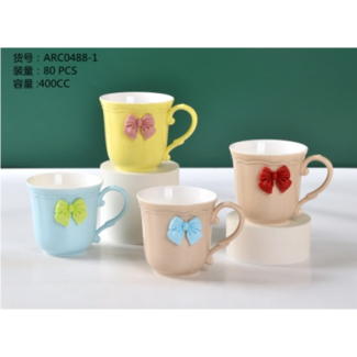 مج كبير فيونكة 68/5- ملون