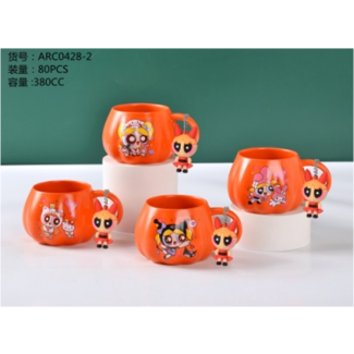  مج كبير فتيات القوة مدالية 68/99- برتقالي 