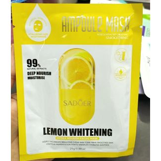 ماسك وجه مشكل كبسولة الليمون-SADOER AMPULE LEMON MASK