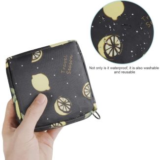 جزدان فوط صحية 10/5 - ليمون كحلي 