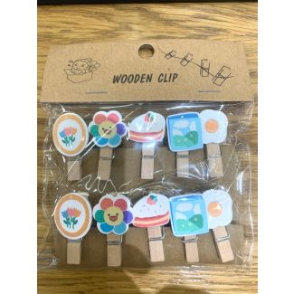 ملاقط اشكال 15/4 - وردة وكيك