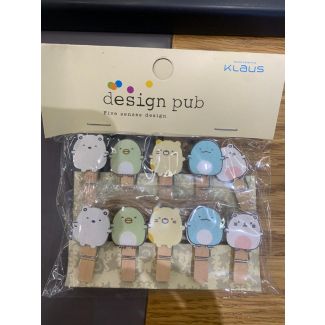 ملاقط اشكال 15/5  - قطط ودباديب