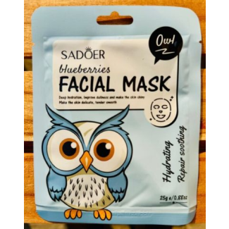ماسك وجه بومة SADOER BLUEBERRIES