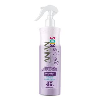 بنفسجي / للاطفال - ANIAN بلسم شعر ذو مرحلتين 400 مل  