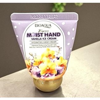 مرطب يدين / فانيلا وايس كريمMOIST HAND BIOAQUA 30G VANILLA ICE CREAM