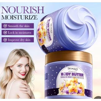  زبدة جسم فانيلا وايس كريم BODY BUTTER BIOAQUA 200G VANILLA ICE CREAM