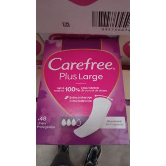 فوط نسائية يومية كيرفري لارج 48 قطعة 