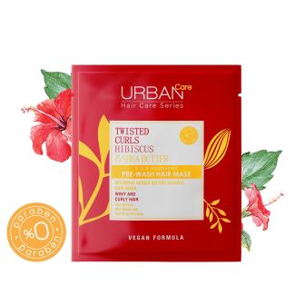 ماسك شعر معالج قبل الاستحمام للشعر المموج والمجعد Urban care 50 ml