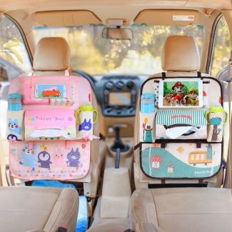 منظم سيارة تعليق للسيارة اكال اطفال