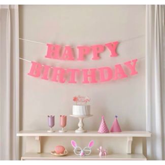 تعليقة زينة عيد ميلاد Happy Birth Day