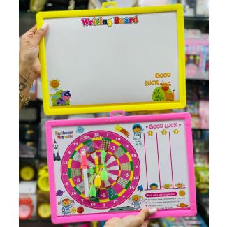  40/3 لوح وايت بورد كتابي مع لعبة السهم