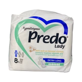 فوط نسائية بريدو 8 قطع extra long