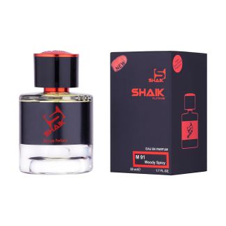 M 91 WOODY AQUATİC(FRESH) MEN  عطر SHAIK 50 ML