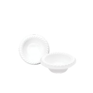 صحون سلطة ولبن بلاستيك – 12 سم 20 صحن GOLF