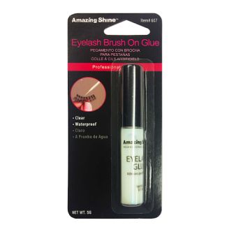 لاصق رموش ابيض  ريشة  amazing shine