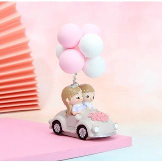 مجسم لعبة سيارة مع بالونات صغير 97/1