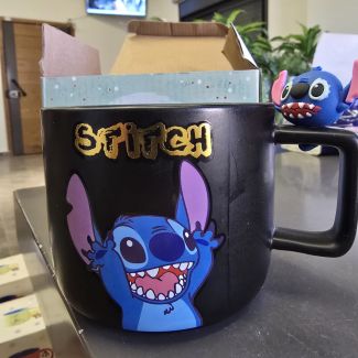  مج كبير ستيتش  - يد ستيتش - اسود 68/103