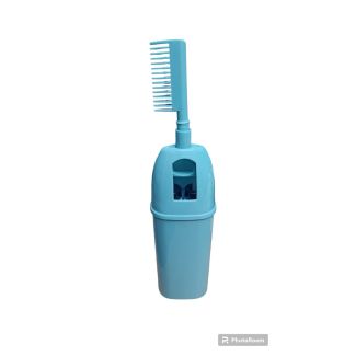 علبة صبغ شعر مع مشط 7/8