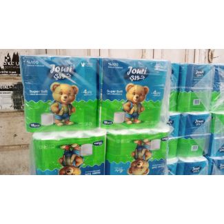 محارم تواليت جوري 18 قطعة