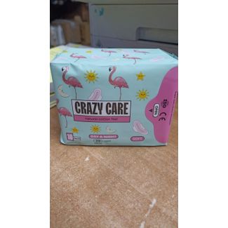 فوط صحية 10 قطع crazy care