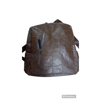 شنط جلد ظهر 3/3 - brown