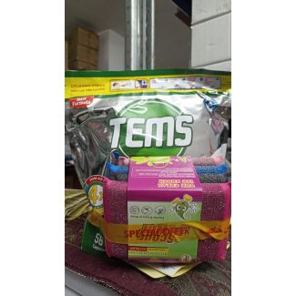 اقراص جلاية تيمز 56 قرص عرض مع ليف جلي