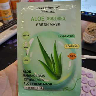 ماسك وجه KISS BEAUTY ALOE SOOTHING الوفيرا