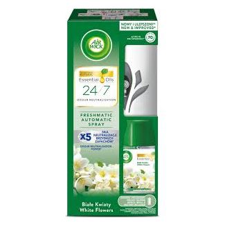 جهاز ايرويك الالكتروني -WHITE FLOWERS