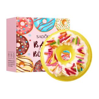 كرة فوارة شكل دوناتس سادور 100غم --Pink