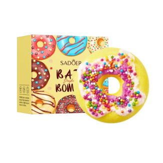 كرة فوارة شكل دوناتس سادور 100غم-yellow