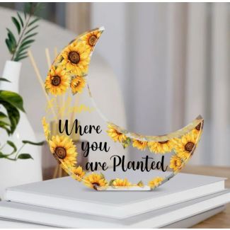 هلال اكريلك تحفة  266/3 - عباد شمس