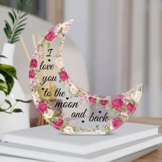 هلال اكريلك تحفة  266/3 زهري غامق