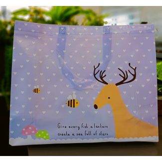 (بنفسجي) PVC كيس كبيرر