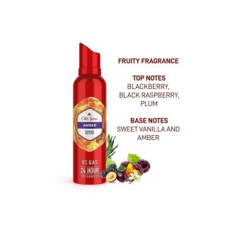 مزيل عرق سبراي OLD SPICE 140 ML - amber