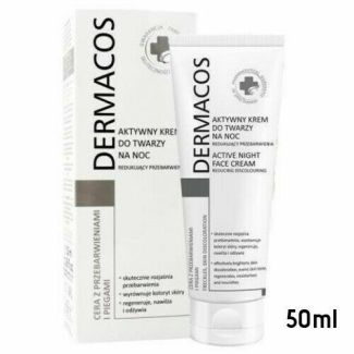 كريم تفتيح وتوحيد لون البشرة dermacos 50 ml