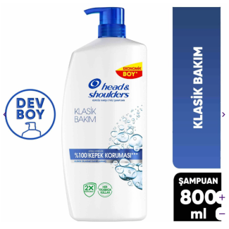 شامبو هيد اند شولدرز 800 مل-ازرق