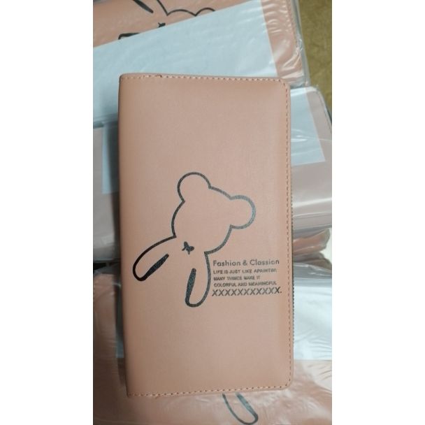 جزدان بناتي مع رسمة باندا 28/2 - بيج