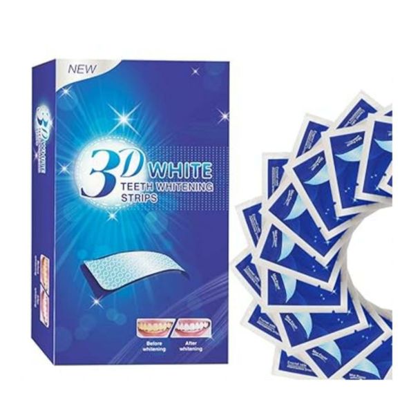  61/152 شرائح تبييض الاسنان (3D)