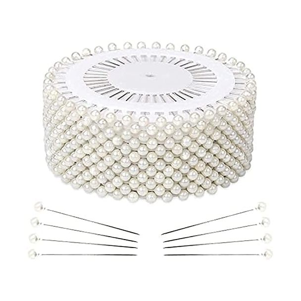 دبابيس شال ابيض 