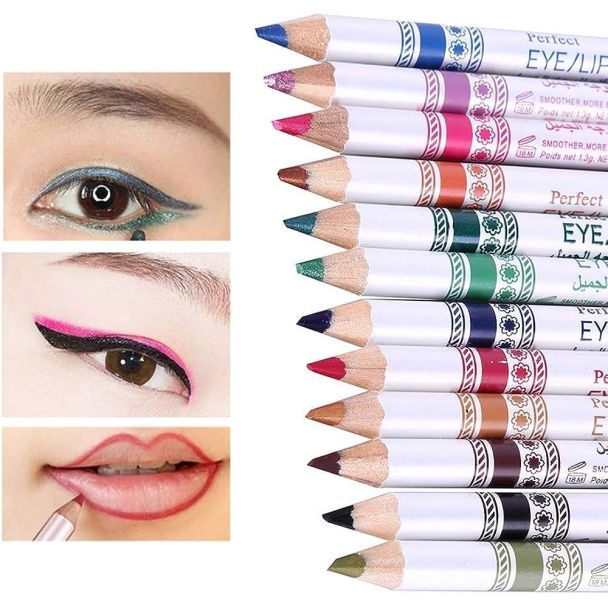 قلم تخطيط عيون ملون 