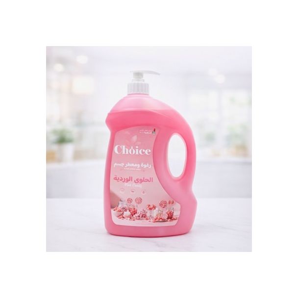 رغوة جسم تشويس 2.5 لتر- الحلوى الوردية