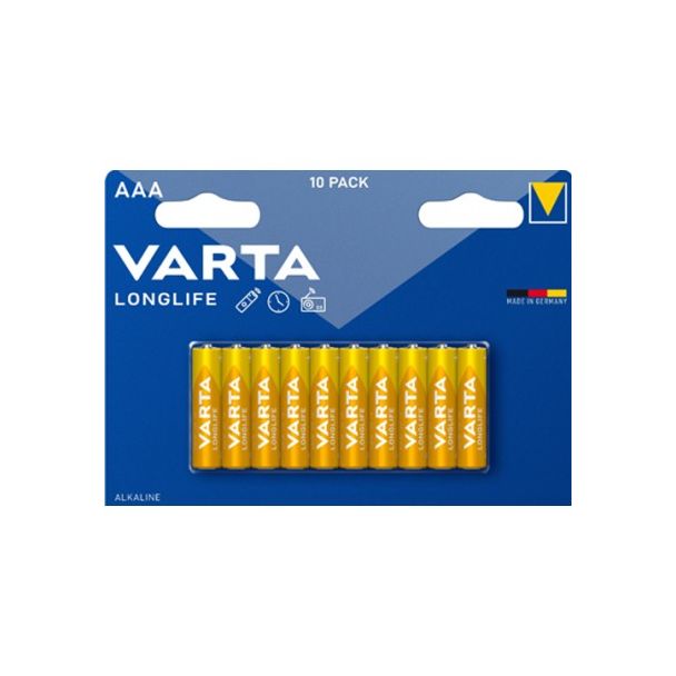 بطارية varta AAA ريموت حبات 10
