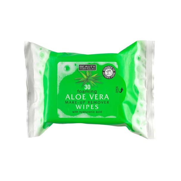 مناديل مزيل مكياج بالالوفيرا 30 قطعة