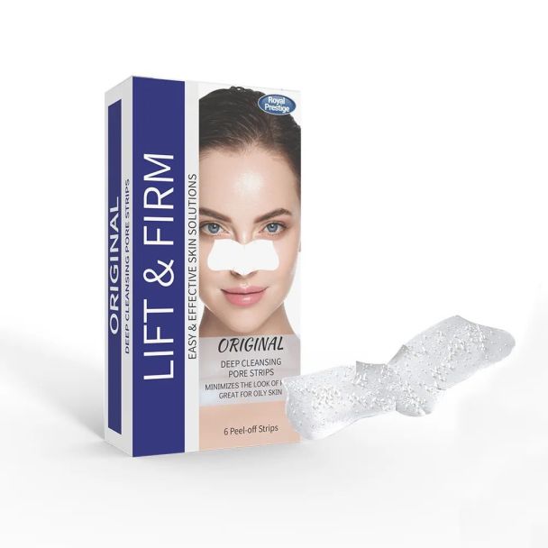 شرائح انف لازالة الرؤوس السوداء  6 شرائح