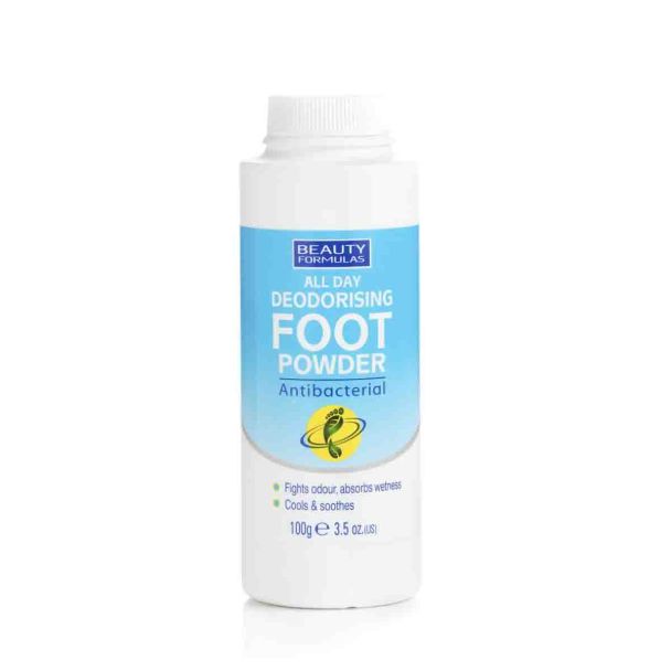 بودرة معطرة للقدمين مضادة للبكتيريا