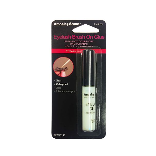 لاصق رموش ابيض ريشة amazing shine