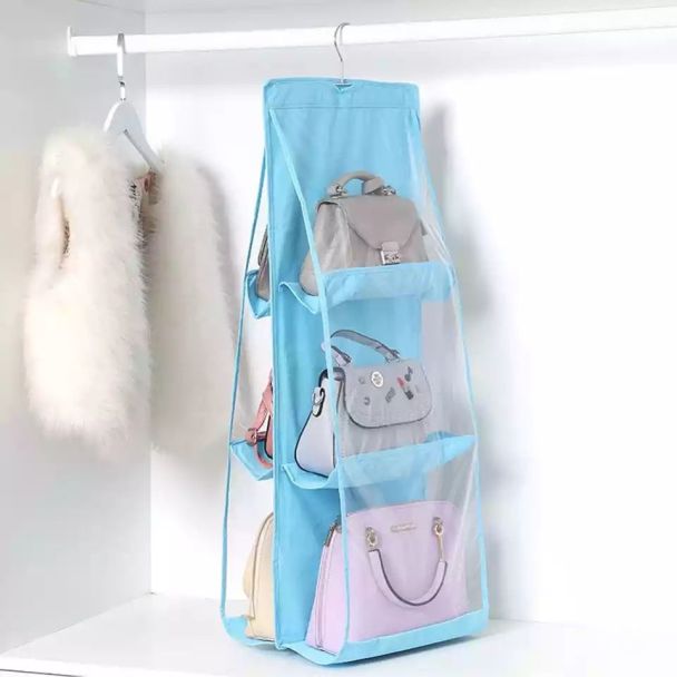 حمالة ترتيب شنط تعليق تتسع 6 شنط