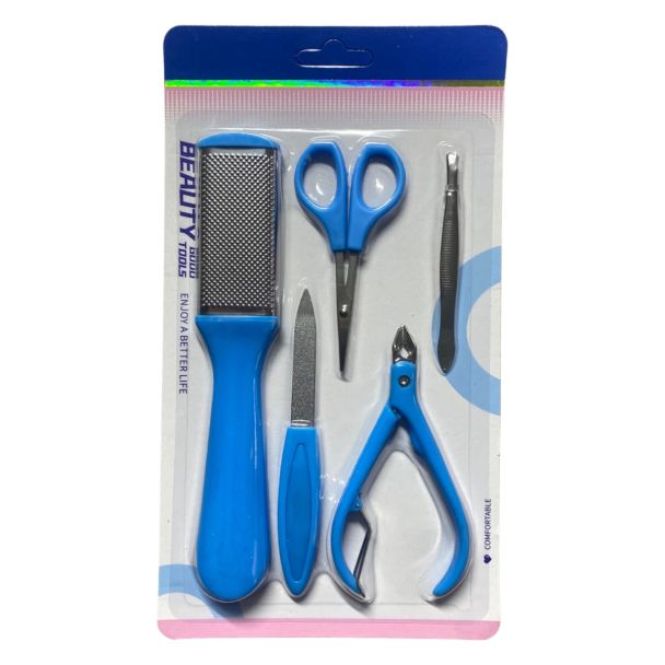 طقم عناية بالاظافر 5 قطع 