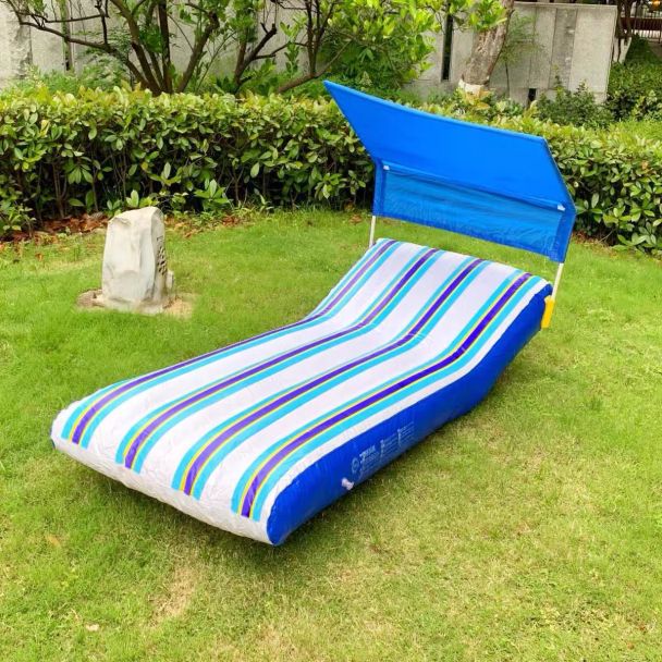 فرشة سباحة مع مظلة  191*74 سم