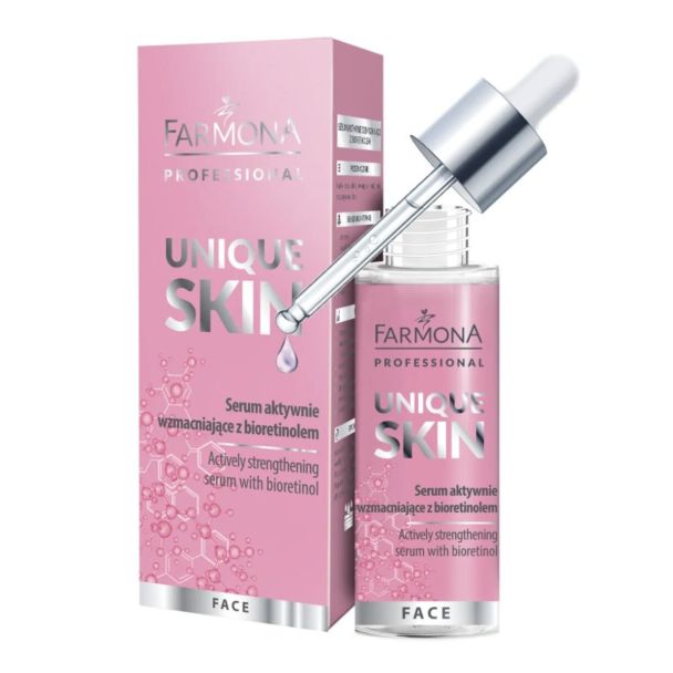 فارمونا سيروم uniqe skin 30 ml actively strengthen